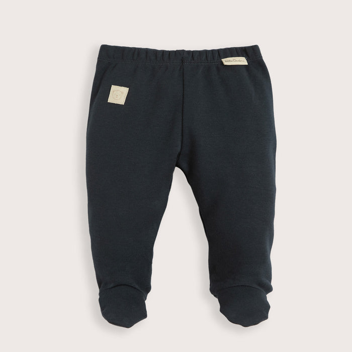Cool Bear Footed Pants Navy Blue