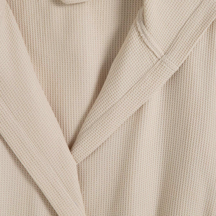 Little Basic Hoodıe Bathrobe Beige