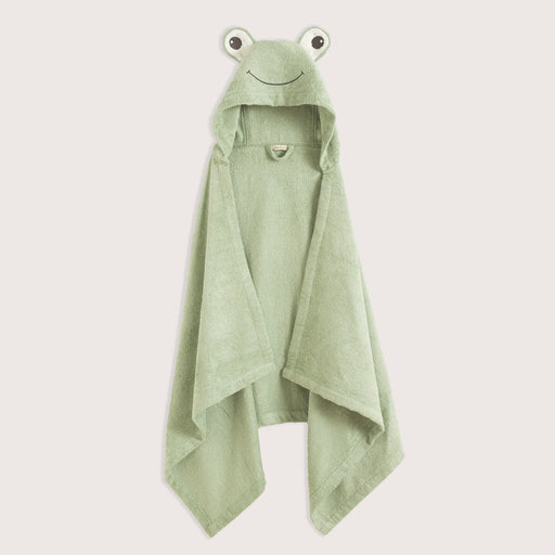 Frog Swaddle Towel GREEN