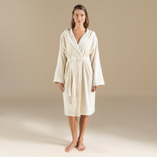 LYDIA Unısex Bathrobe Natural