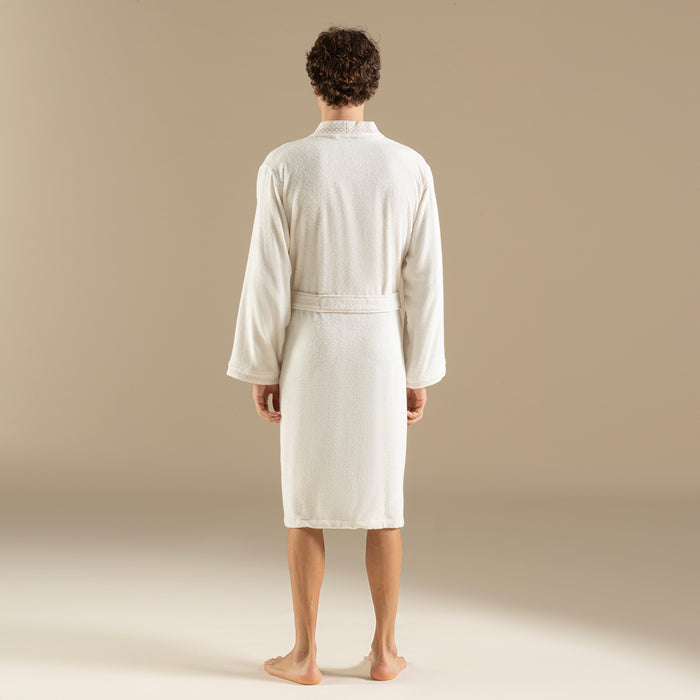 Mardılle Unısex Bathrobe Ecru