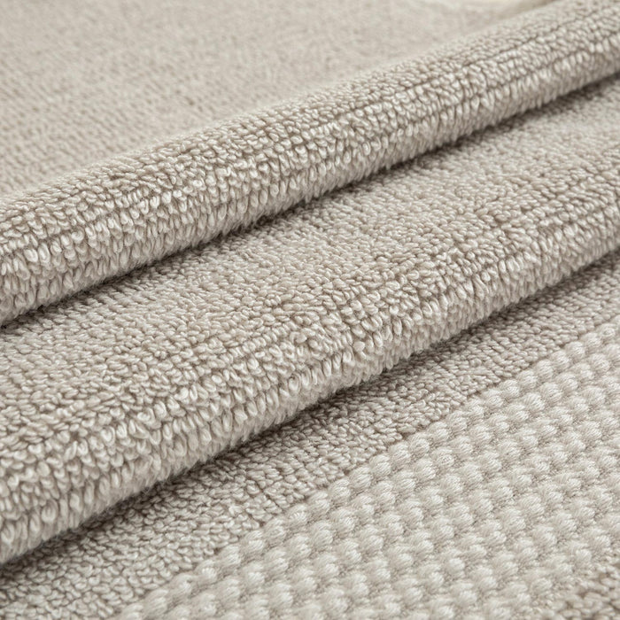 Eva Cotton Towel 30x50 Cm Light Grey