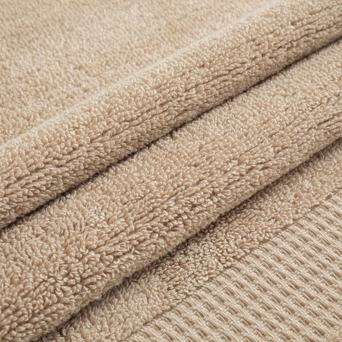 Eva Cotton Towel 30x50 Cm Dark Beige