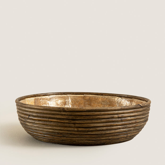 Innoq Round Decorative Bowl 35 Cm Pearl