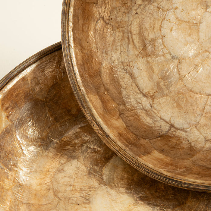 Innoq Round Decorative Bowl 35 Cm Pearl