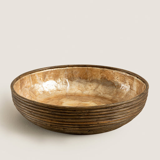 Innoq Round Decorative Bowl 41 Cm Pearl