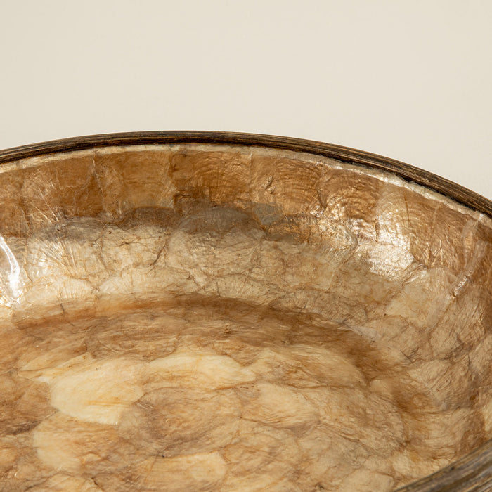 Innoq Round Decorative Bowl 41 Cm Pearl