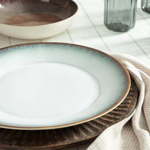 Breab Serving Plate 27 Cm Brown