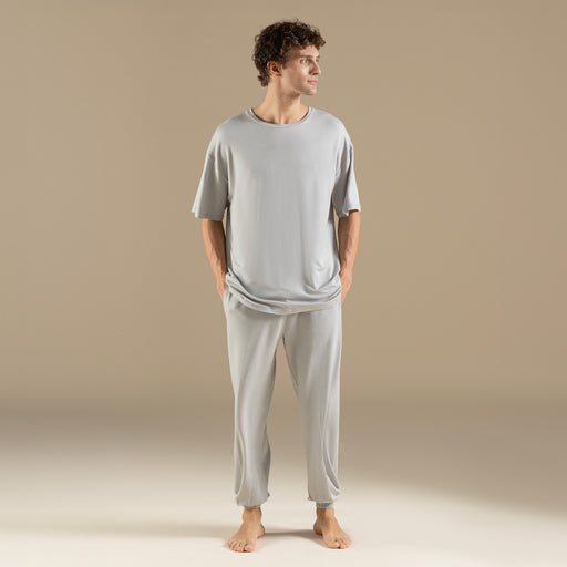 Dean Pajama Set Light Grey
