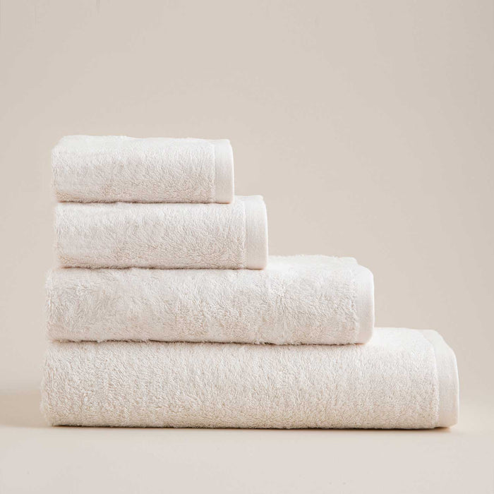 Solid Hand Towel 33x33 cm Ecru
