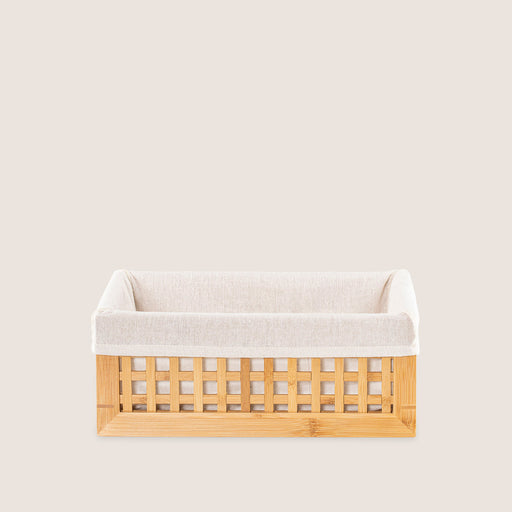 Bamboo Basket 34x23 cm Natural