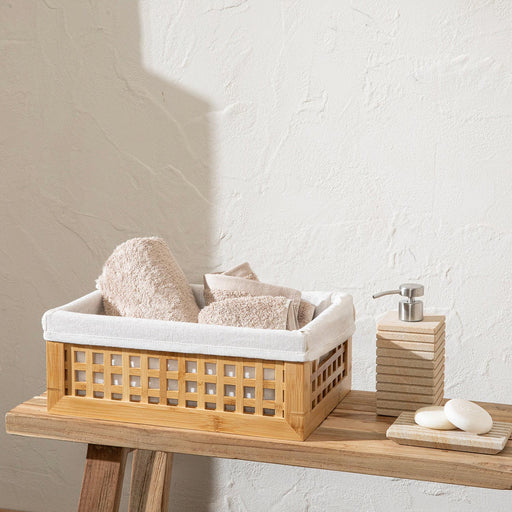 Bamboo Basket 34x23 cm Natural