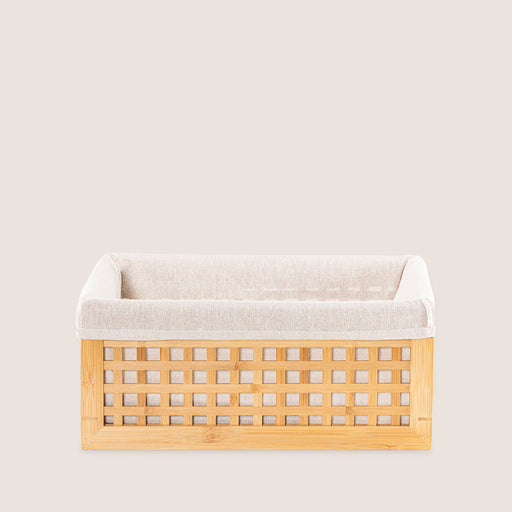 Bamboo Basket 38x27 cm Natural