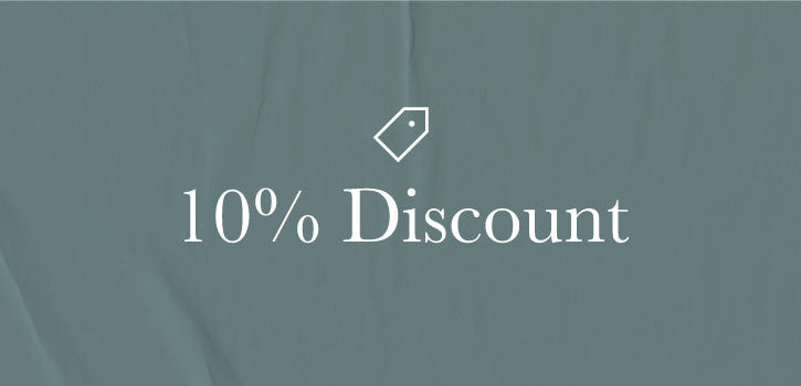 10% Discount on your first order