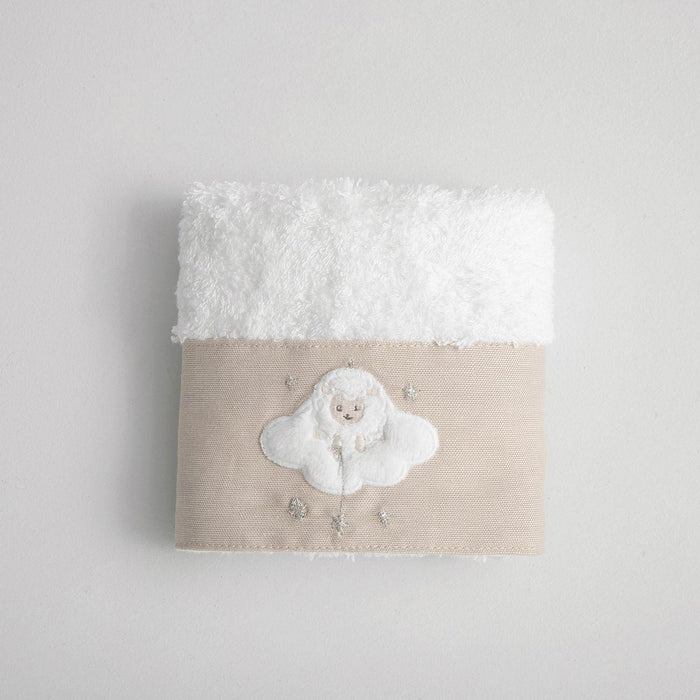 Lamb Hand Towel 30x50 cm White