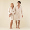 Solid Unisex Bathrobe Beige