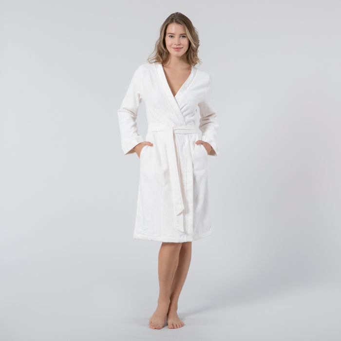 Floss Unisex Bathrobe Ecru