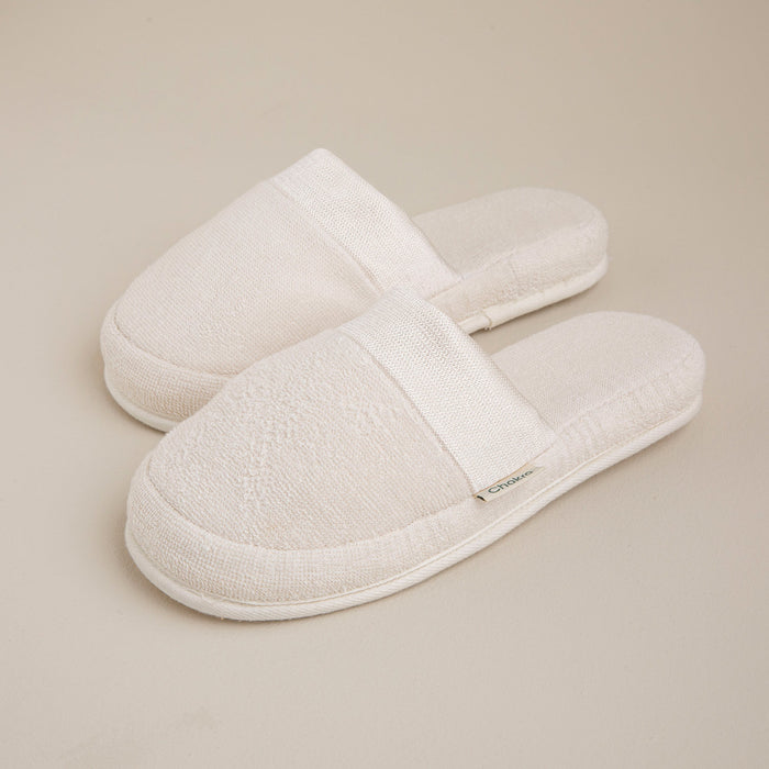 Floss Unisex Slipper Ecru