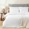 Bamboo Duvet Cover Double White