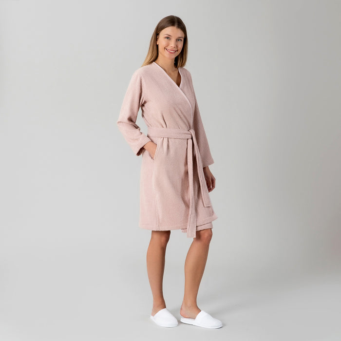 Artemisia Women Bathrobe Pale Pink