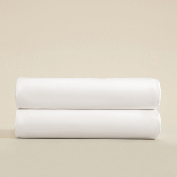 Classic Bamboo Cotton Double Bed Sheet 240x260 cm Ecru