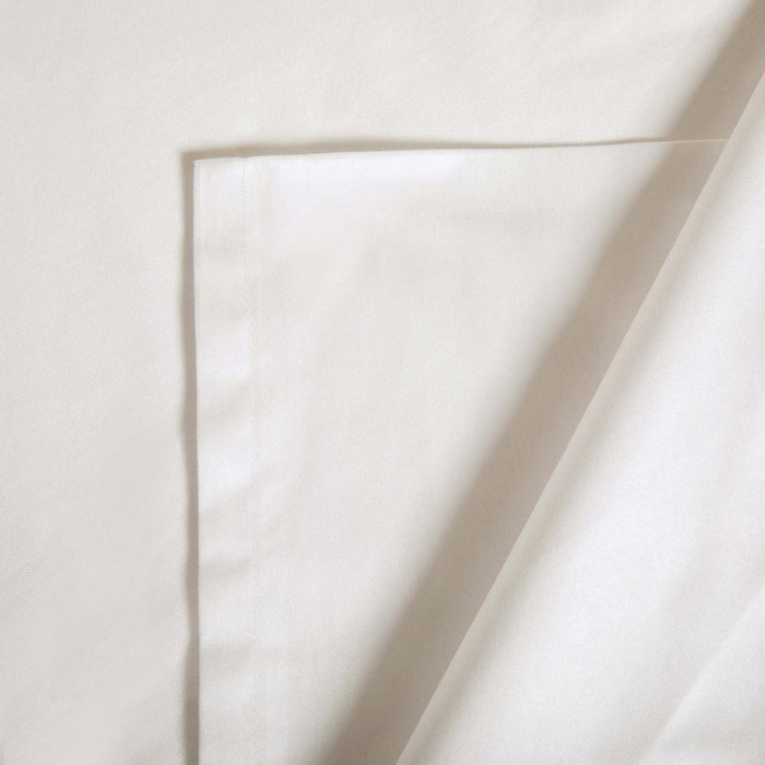 Classic Bamboo Cotton Double Bed Sheet 240x260 cm Ecru