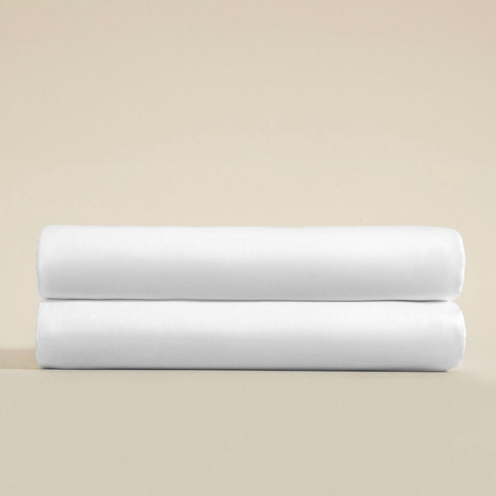 Classic Extra Double Bed Sheet 280x290 cm White