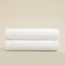 Classic Bamboo Cotton Double Fitted Bed Sheet 160x200 cm Ecru