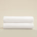 Classic Bamboo Cotton Double Fitted Bed Sheet 160x200 cm Ecru