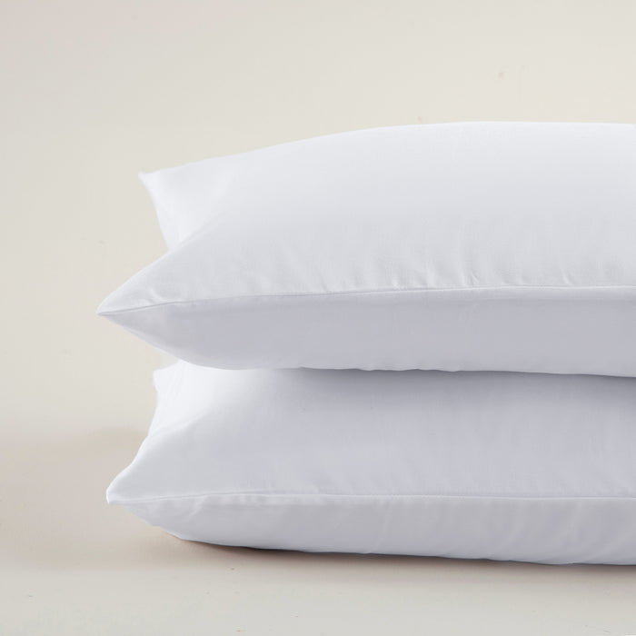 Classic Bamboo Cotton Pillowcase 50x70 cm White