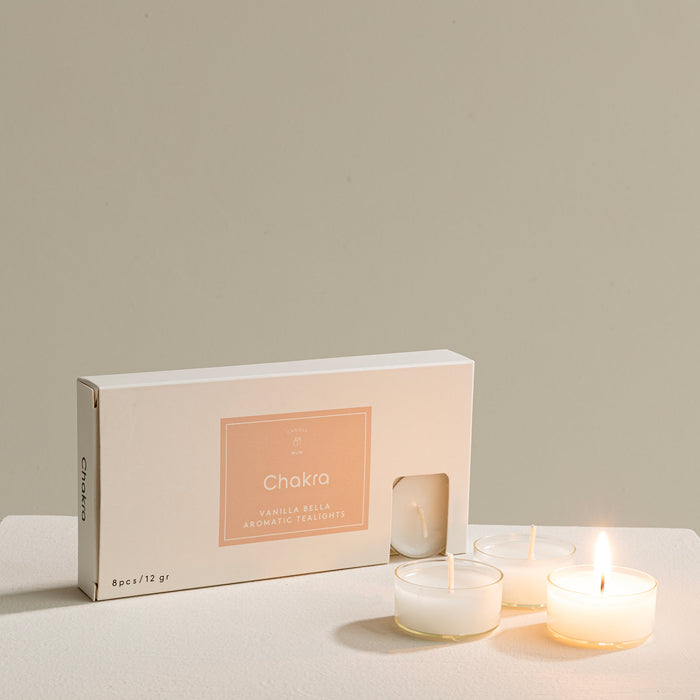Vanilla Tea Light Candle Natural