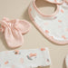 Bird Newborn Set 6Pcs White-Pink
