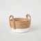 Thıla Basket 25x14 cm NATURAL/WHITE