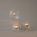 Romıly Glass Candle Holder 12x10 cm Transparent