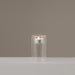 Udele Glass Candle Holder 6x10 cm Transparent