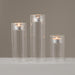 Udele Glass Candle Holder 6x10 cm Transparent