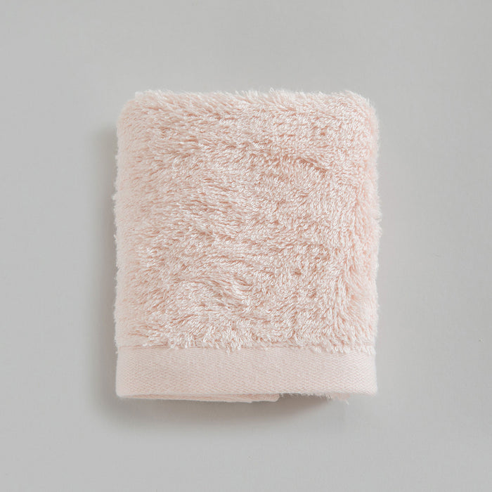 Solid Bamboo Hand Towel 30x50 cm Light Pink