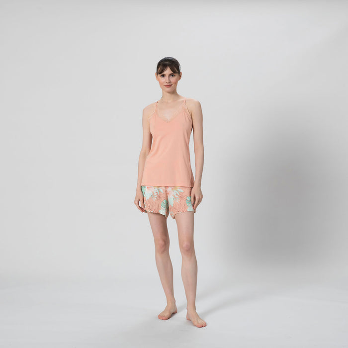 Audrey Pajama Set Salmon