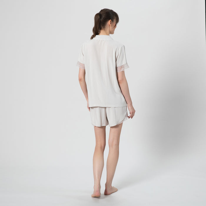 Kares Pajama Set Sand Beıge