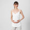 Maxine Pregnant Pajama Top White