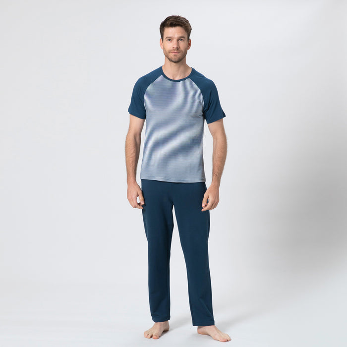 Henry Pajama Set MARINE BLUE