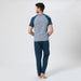 Henry Pajama Set MARINE BLUE