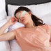 Lyla Sleep Mask Salmon