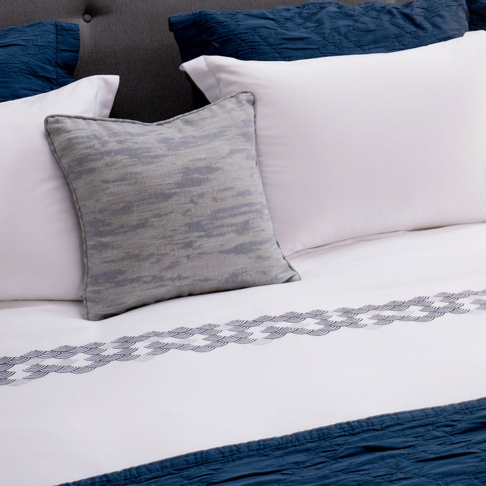 Clayton Double Duvet Cover Set 200x220 cm White