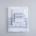 Derin Bamboo Hand Towel 30x50 cm WHITE/MARINE BLUE