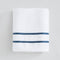 Anton Face Towel 50x90 cm WHITE/MARINE BLUE