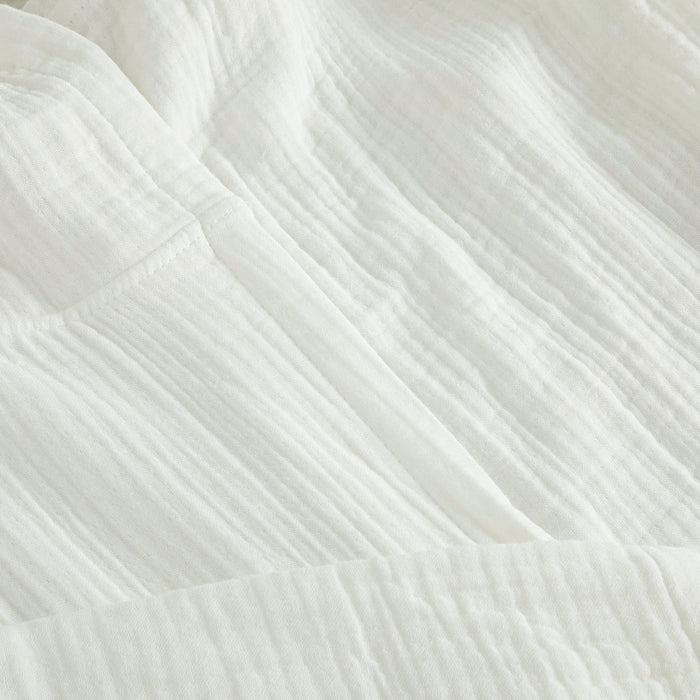 Armin Unisex Bathrobe White