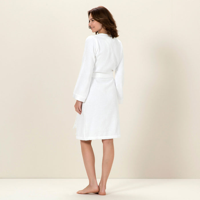 Floss Unisex Bathrobe White