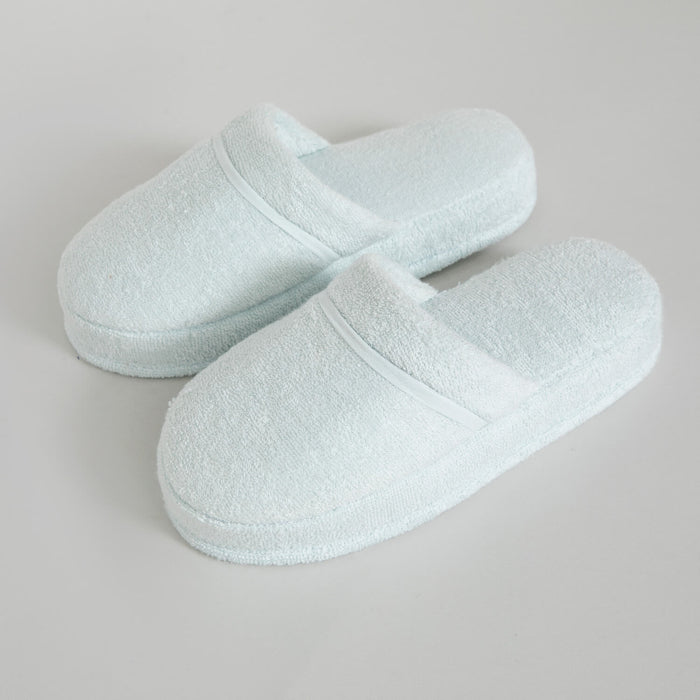 Solid Unisex Slippers LIGHT AQUA