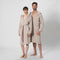 Armin Unisex Bathrobe LIGHT SOIL